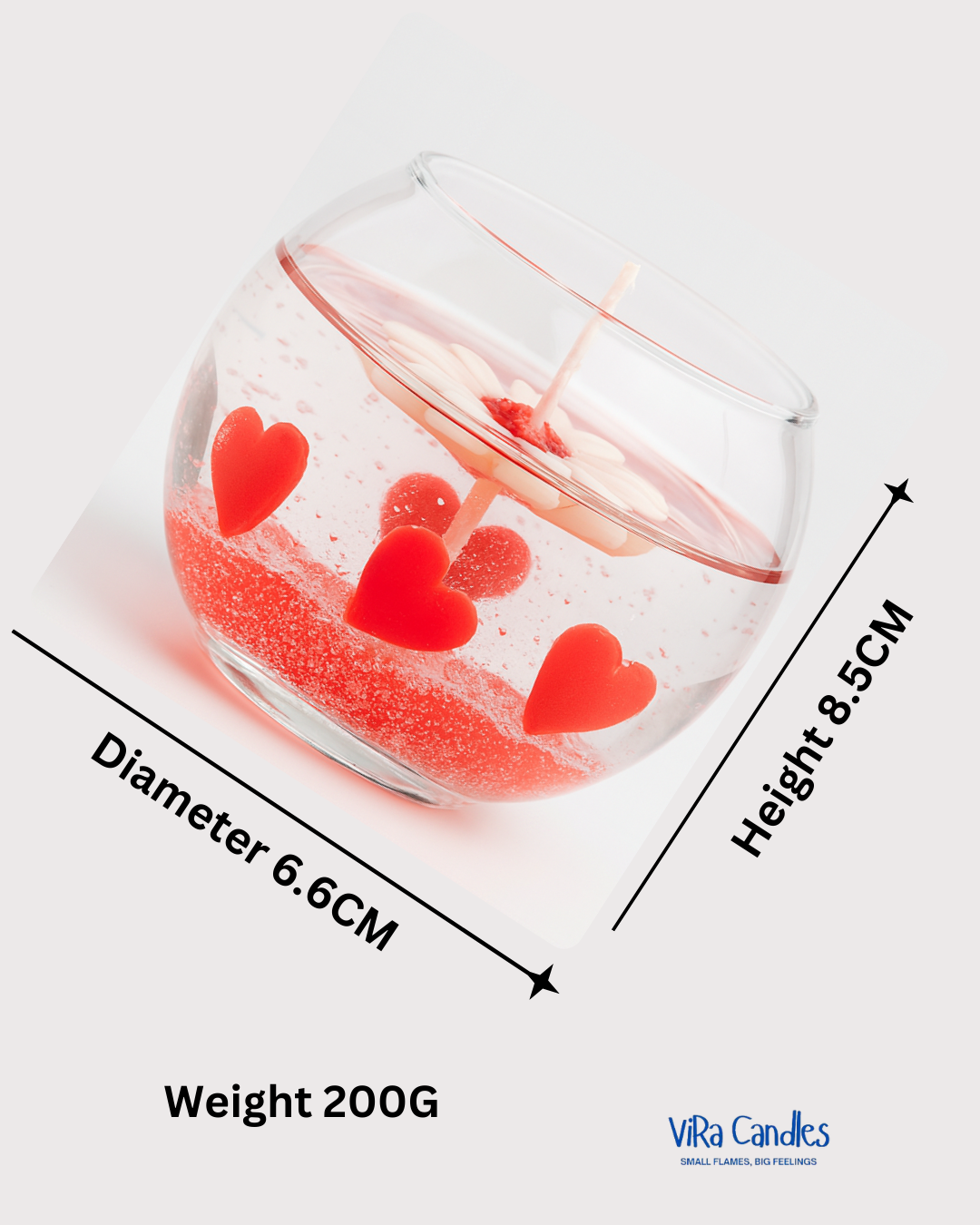 Roly Poly Gel Candle