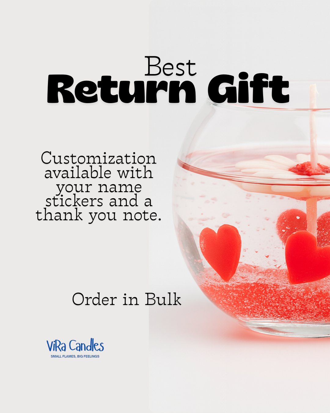 Roly Poly Gel Candle