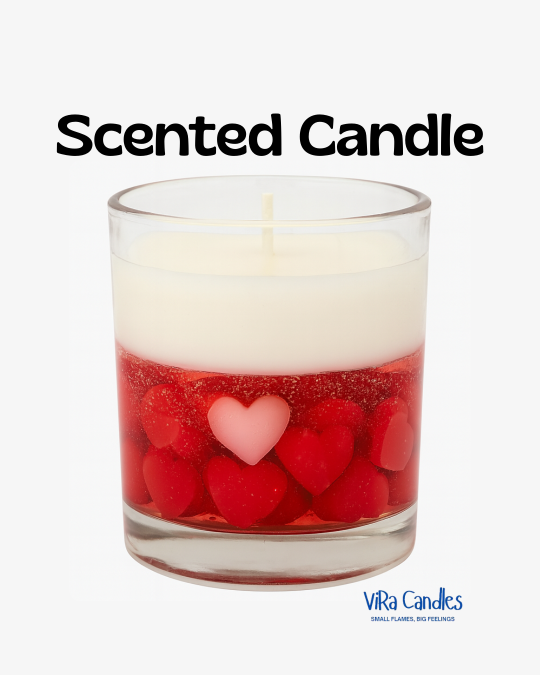 Heart Scented Candle