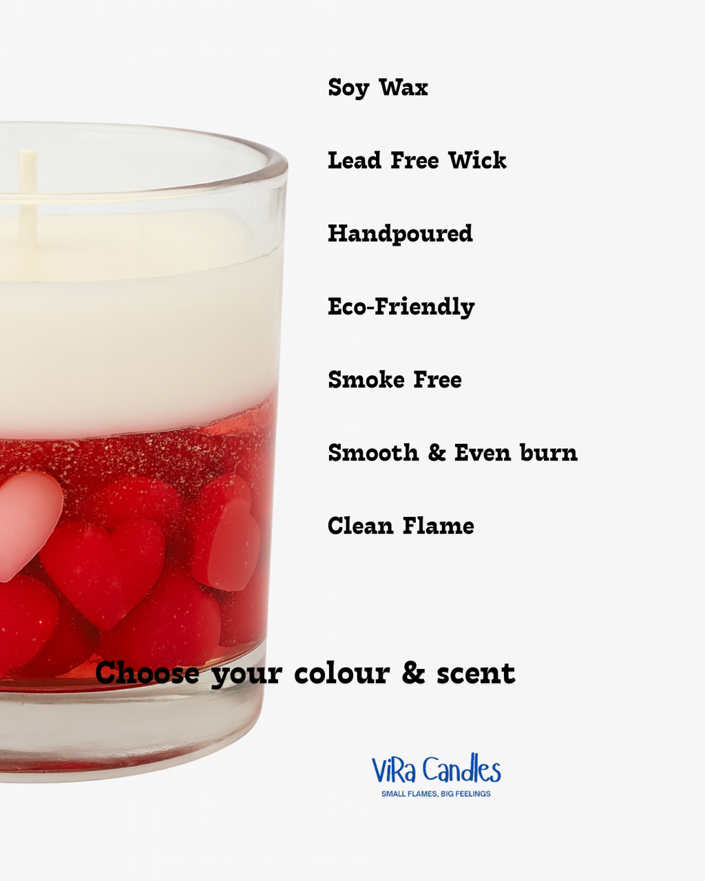 Heart Scented Candle
