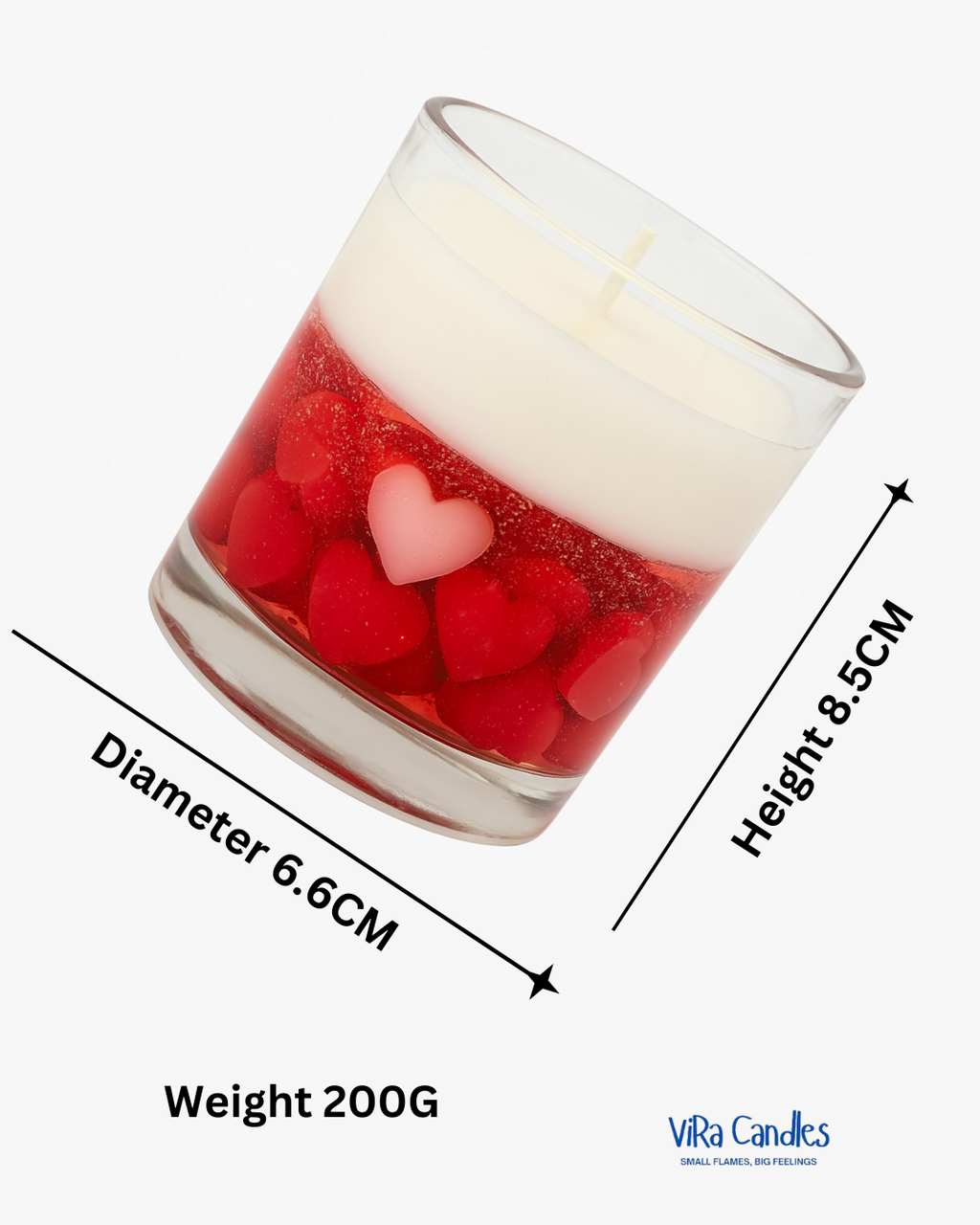 Heart Scented Candle